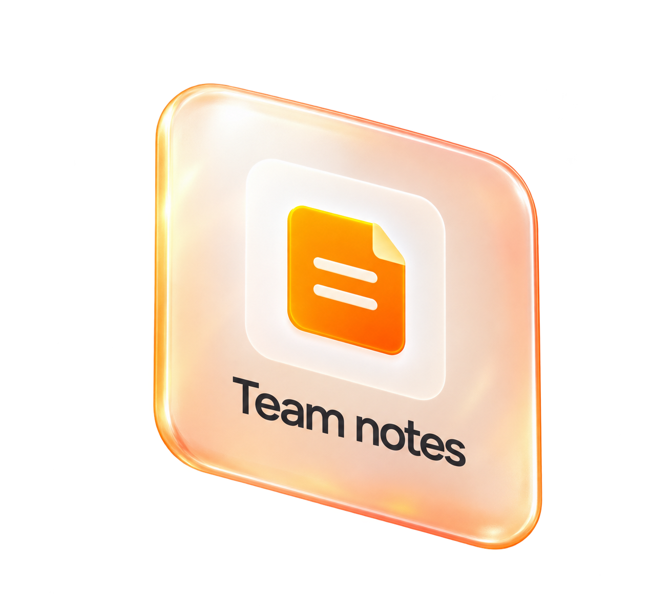 Team notes